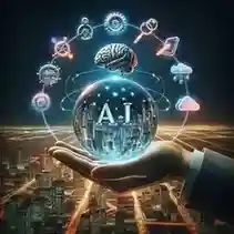  artificial intelligence services icon